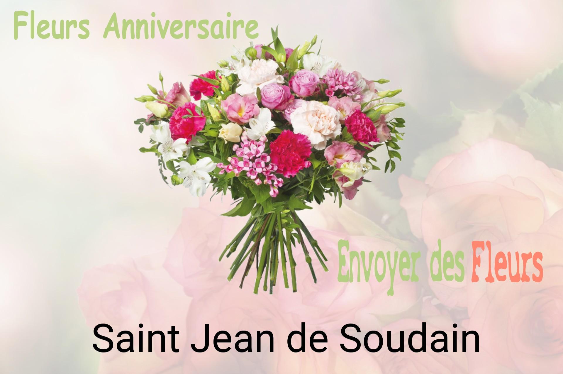 Bouquet de fleurs d’anniversaire livré à Saint-Jean-de-Soudain